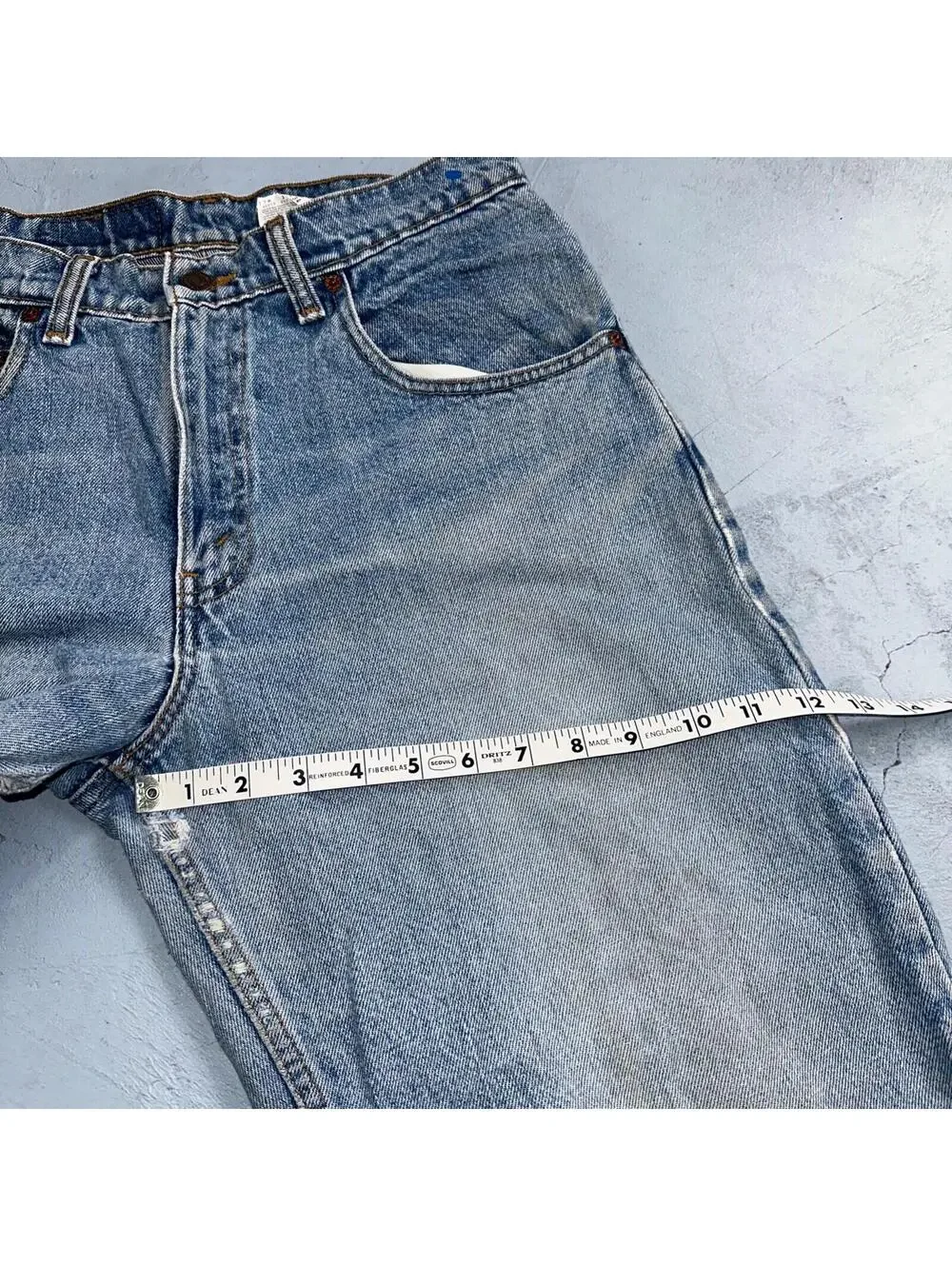 Levis 560 Vintage 90s Canada Red Tab Loose Fit Tapered Leg Blue Jeans 31x34